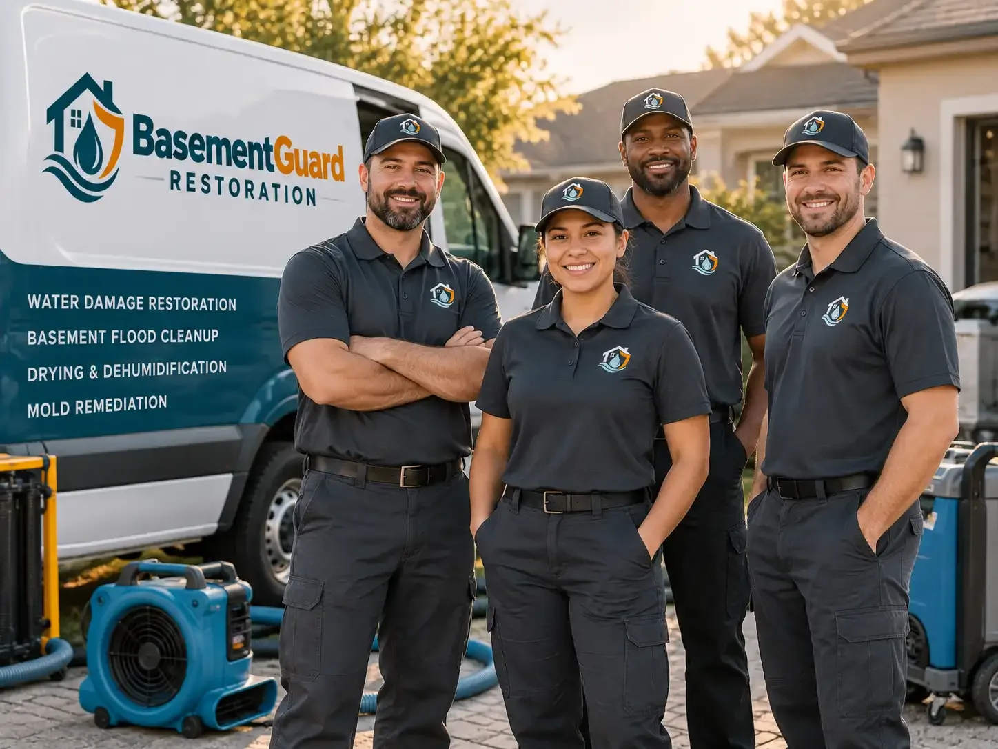 Basement Water Damage Restoration company in Brinkhaven, OH